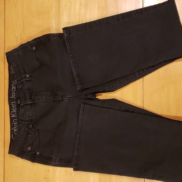 Calvin Klein Denim - Calvin Klein black denim boot cut jeans
